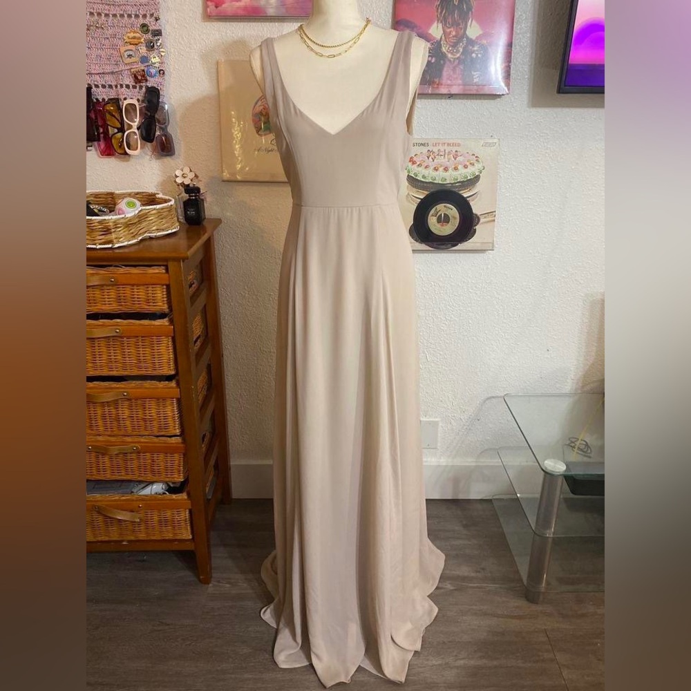 Elegant Cream Show Me Your MuMu Maxi Dress